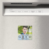 2025モダン年のはっきりしたフォントクラス写真 マグネット (インサイチュ (食洗機))