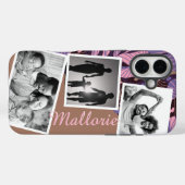 2025モダン年の写真コラージュ色 Case-Mate iPhoneケース (裏面 (横))