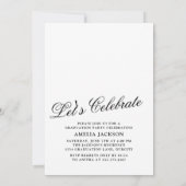 2025モダン年エレガントモノクロ研究科写真 招待状 (裏面)