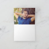 2025モダン年クラス金ゴールドカスタム卒業 サンキューカード (内部)