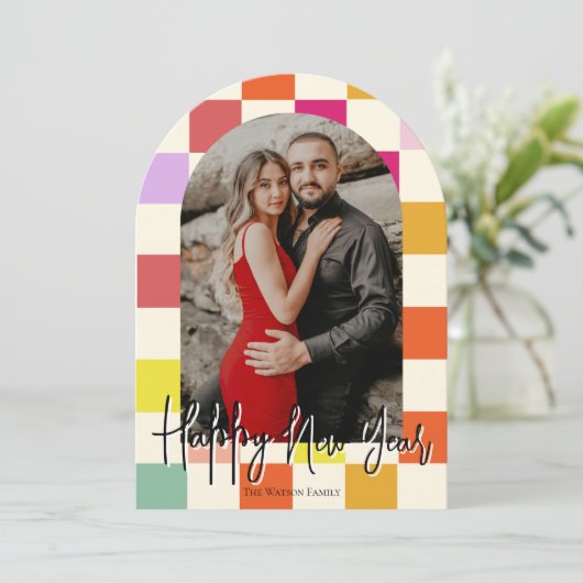 2025モダン年数々の初の明るいグルービー色 招待状 (スタンド正面)