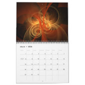 2025モダン抽象芸術 カレンダー (3月 2026)