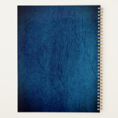 2025モダン金ゴールドモノグラム名スクリプトエレガント プランナー手帳 (裏面)