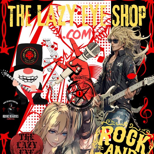 2025レイジーアイショップコラージュ Tシャツ