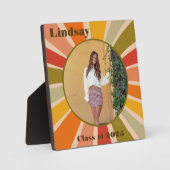 2025レトロスタイリッシュおもしろいモダングラカスタムード フォトプラーク (正面)