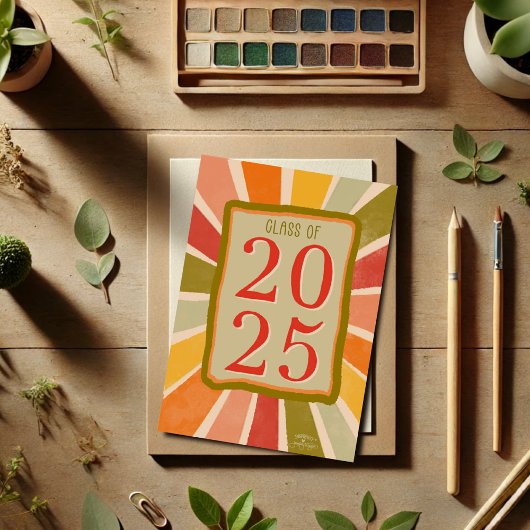 2025レトロスタイリッシュおもしろいモダングラードカード カード