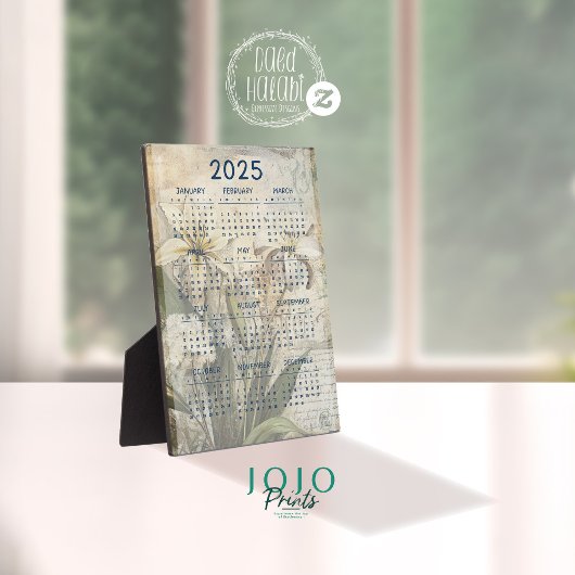 2025ヴィンテージフローラ迷惑ジャーナル フォトプラーク