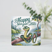 2025中国の年の新年ハッピーニューズ シーズンカード (スタンド正面)