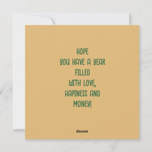 2025中国の年の新年 シーズンカード (裏面)