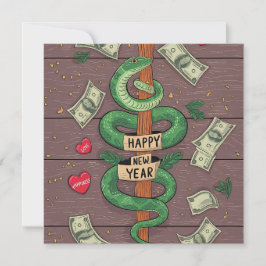 2025中国の年の新年 シーズンカード