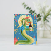 2025中国の年の新年 シーズンポストカード (スタンド正面)