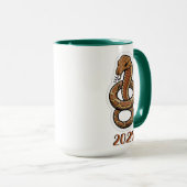 2025中国の年の新年 マグカップ (正面右)