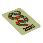 2025中国の年の新年 マグネット (右側)