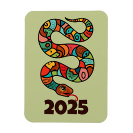 2025中国の年の新年 マグネット