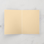 2025中国の年の新年 箔グリーティングカード (内側レイダウン)