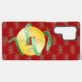 2025中国の年の旧正月金ゴールドコイン SAMSUNG GALAXYケース (裏面横)