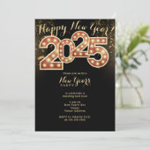 2025予算マーキータイポグラフィ大晦日パーティー 招待状 (スタンド正面)