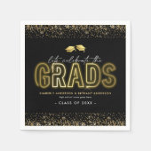 2025共同卒業 スタンダードカクテルナプキン (正面)