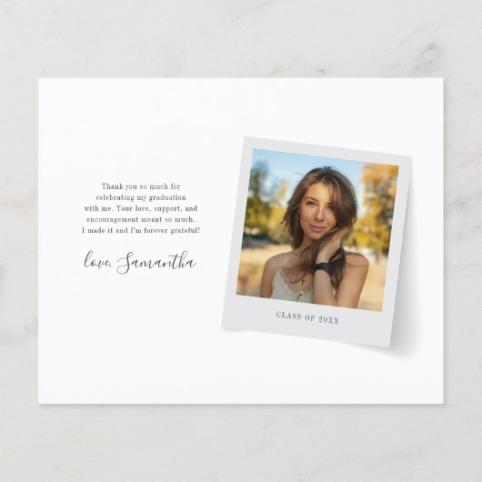 2025卒業ありがとうフォトスクリプトカード (裏面)