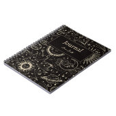 2025占星術をテーマにした ノートブック (左側)