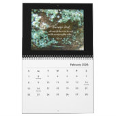 2025古代の水：聖書の旅Ch.1 カレンダー (2月 2026)