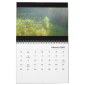 2025古代の水：聖書の旅Ch.2 カレンダー (2月 2026)