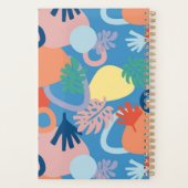 2025名前をカスタムする年モダンカラフル プランナー手帳 (裏面)