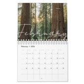 2025国立公園カレンダー カレンダー (2月 2026)