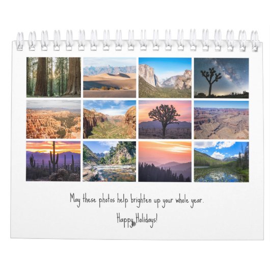 2025国立公園カレンダー カレンダー (裏面)