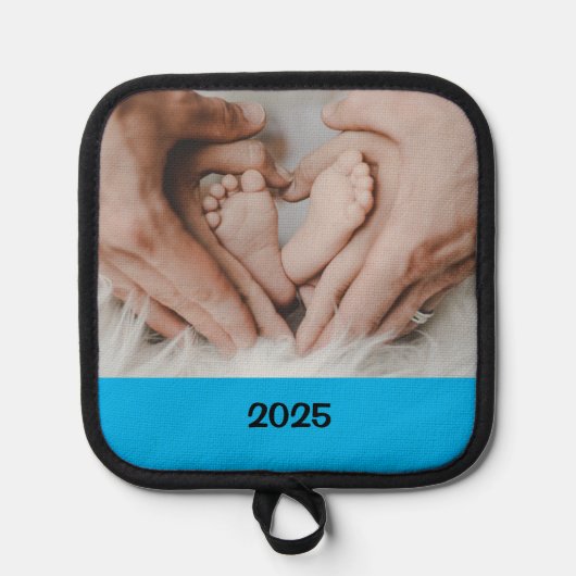 2025妊娠が予想される発表写真年 鍋敷き (正面)
