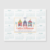 2025実在エステートエージェントカレンダービーチハウスマグネット (正面)