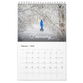 2025家族パーソナライズされた写真 カレンダー (2月 2026)