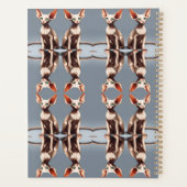 2025小妖精や小人Sphynx Catカレンダープランナー プランナー手帳 (裏面)