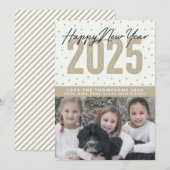 2025年あけましておめでとうございます シーズンカード (正面/裏面)