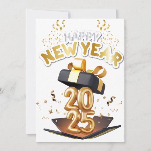 2025年あけましておめでとう シーズンカード (正面)