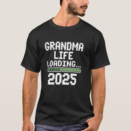 2025年おばあちゃんライフロード中, おばあちゃんになる未来 Tシャツ (正面)