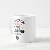 2025年おばあちゃん素晴らしESTフローラヴィンテージに昇格 コーヒーマグカップ (正面左)