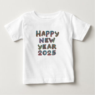 2025年おめでとうございます*#*#**##** ベビーTシャツ