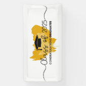 2025年おめでとう卒業者 横断幕 (縦)