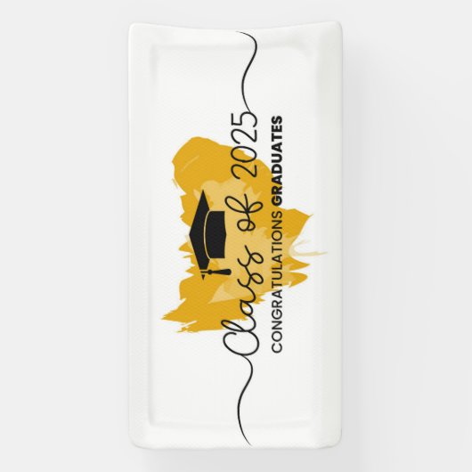 2025年おめでとう卒業者 横断幕 (縦)