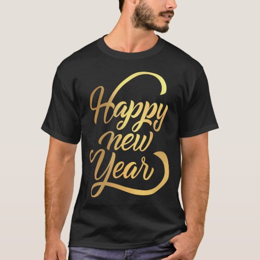 2025年おめでとう家族女性男性子供 Tシャツ (正面)