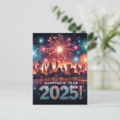 2025年おめでとう花火の街並 シーズンポストカード (スタンド正面)