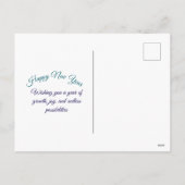 2025年おめでとう花火の街並 シーズンポストカード (裏面)