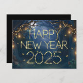 2025年おめでとう魅惑の森 シーズンポストカード (正面/裏面)