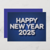 2025年おめでとう シーズンポストカード (正面/裏面)