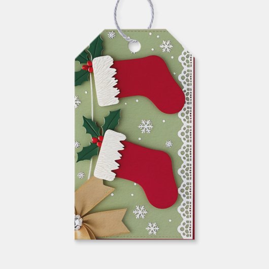 2025年おめでとう:新たな可能性の年 ギフトタグ (正面)