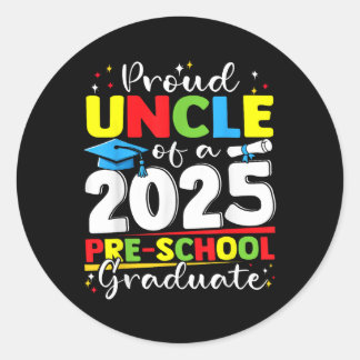 2025年おもしろいの小学校のクラスの叔父 ラウンドシール