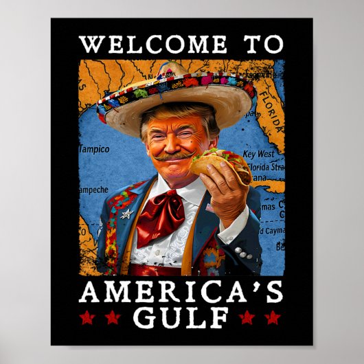 2025年おもしろいトランプMexico Tacoへようこそ ポスター (正面)