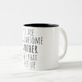 2025年おもしろい母の日の母への贈り物 ツートーンマグカップ (正面右)