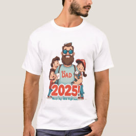 2025年おもしろい父の日 Tシャツ